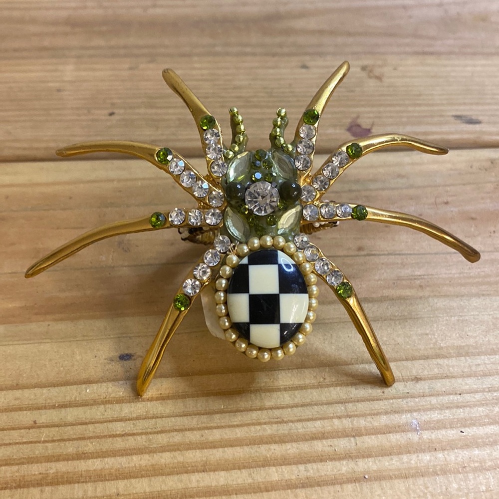 McKenzie Childs napkin ring (single)